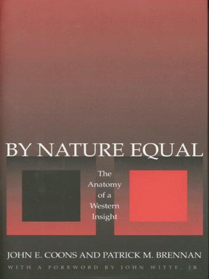 cover image of By Nature Equal